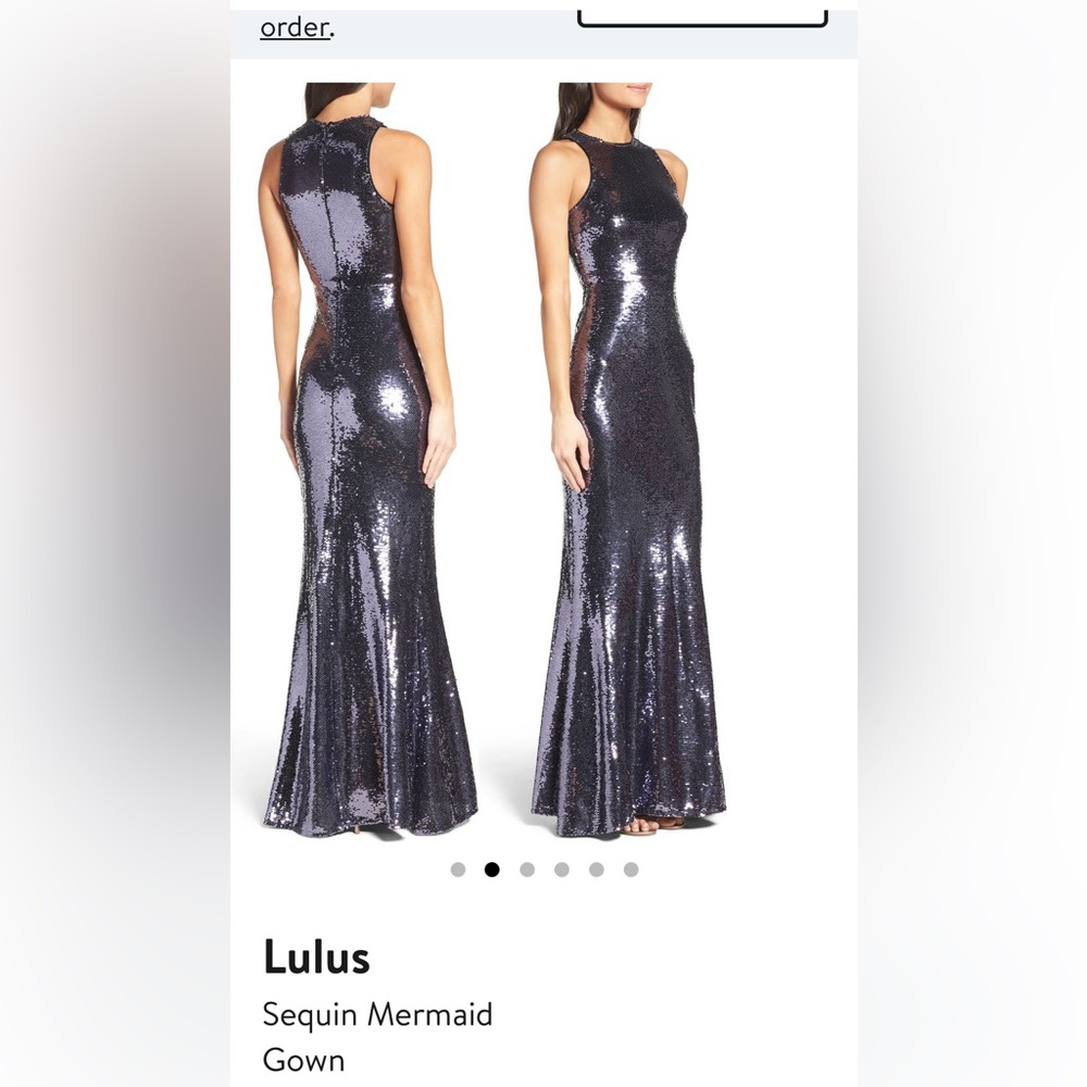 Sequin Mermaid Gown
